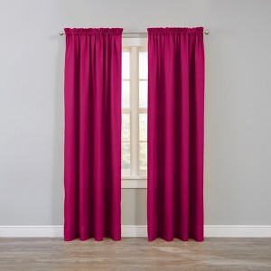 BrylaneHome BH Studio Microfiber Rod-Pocket Panel - 1 of 4