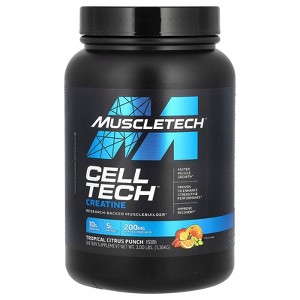 MuscleTech Cell-Tech™ Creatine, Tropical Citrus Punch, 3 lbs (1.36 kg) - 1 of 2