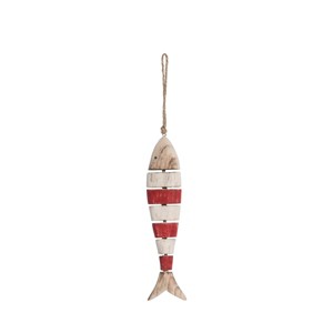 Beachcombers Stripe Fish Ornament - 1 of 1