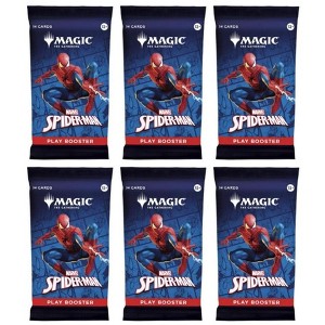 Magic The Gathering 6 Packs Magic the Gathering Play Booster Pack Lot MTG Marvel's Spider-Man - 1 of 1