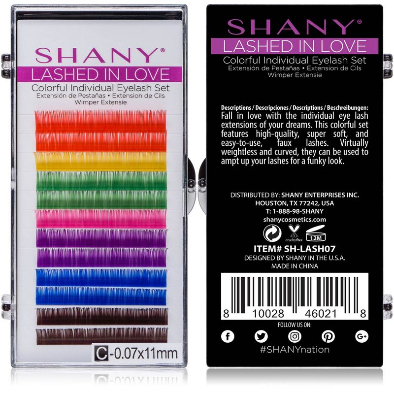 SHANY Lashed in Love Classic Individual Lash Set, 3 of 5