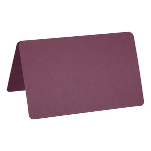 Unique Bargains Foldable Blank Wedding Party DIY Favor Decor Greeting Place Cards 50 Pcs - 1 of 4