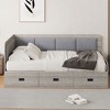 Whisen Daybed with 3 Drawers and 3 Storage Compartments - image 2 of 4