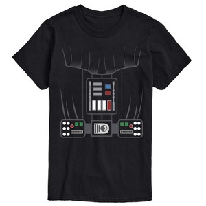 Men's - Star Wars - Darth Vader Costume Short Sleeve Graphic T-Shirt - 1 of 3
