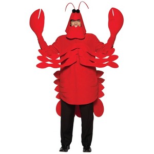 Imposta Costumes Adult Lobster Costume Bodysuit Red One Size - 1 of 1