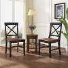 NicBex Dining Chairs Set of 2,Farmhouse Kitchen Chairs with X-Shaped Backrest for Living Meeting Room,Bedroom - 2 of 4