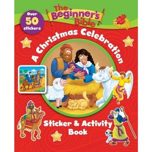 The Beginner's Bible: A Christmas Celebration Sticker and Activity Book - (Paperback) - 1 of 1