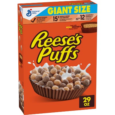 Reese's Puffs Breakfast Cereal Bag - 35oz - General Mills : Target