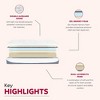 PAGED Mattress 13 Inch Medium Gel Memory Foam Mattress with Double Layered Jacquard Cover for Bedroom - 3 of 4