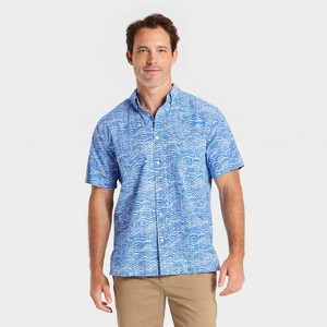 Camisa de Manga Corta con Botones para Hombre - Goodfellow & Co™ x Reyn Spooner