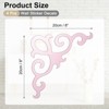 Unique Bargains Self-Adhesive DIY Mirror Wall Decal Stickers 4 Pcs - 2 of 4
