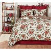 C&F Home Holiday Ribbon Cotton Quilt Set  - Reversible and Machine Washable - 3 of 4
