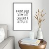 EnvyArt Cat Better Life Metal Framed Art Print - Deny Designs - 2 of 3