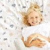 Makemake Organics GOTS Certified Organic Cotton Kids Sheet Set - Mighty Heros - 2 of 4