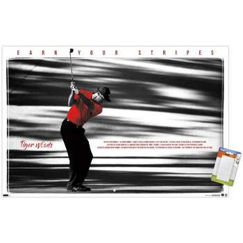 Trends International Tiger Woods - Earn Your Stripes Unframed Wall Poster Prints