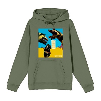 Beetlejuice Sandworm Desert Door Adult Long Sleeve Hoodie