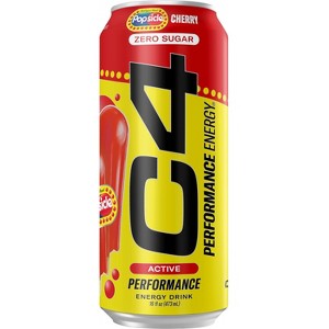 C4 Performance Cherry Popsicle Energy Drink - 16 fl oz Can - 1 of 4