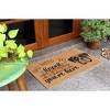 RugSmith Multi Machine Tufted No Need To Knock Dog Doormat - 3 of 4