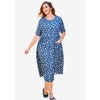 Woman Within Women's Plus Size Petite Short-Sleeve Denim Dress - 4 of 4