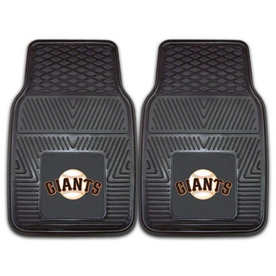 MLB San Francisco Giants Vinyl Car Mat Set - 2pc