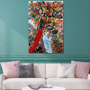iCanvas The Tree of Paradise c.1929 (oil on canvas) by Seraphine Louis Canvas Print Wall Art - 1 of 3