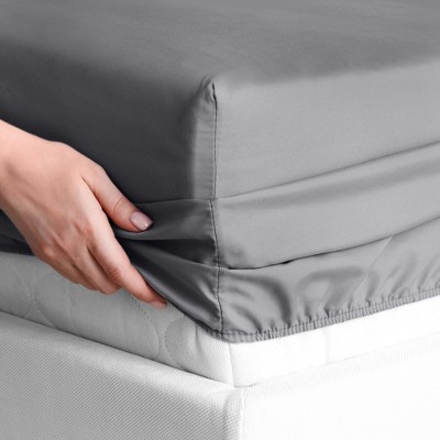Gray Full Microfiber Deep Pocket Sheet Set