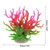 Unique Bargains Colorful Coral Reef Decor Mini Faux Coral Decor for Aquarium Decorations 6.5"x5.83" 1 Pcs - 4 of 4