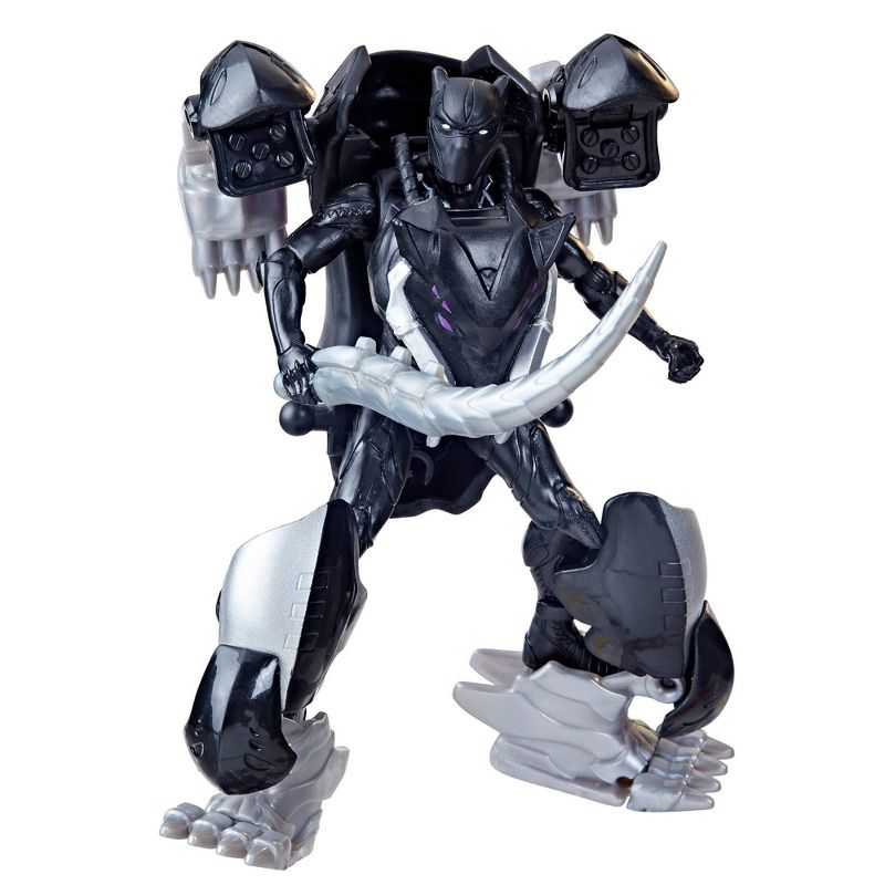 Marvel Mech Strike Mechasaurs Black Panther and Sabre Claw Action Figure Set - 2pk, 5 of 8