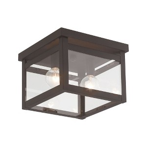 Livex Lighting Milford 2 - Light Flush Mount in  Bronze - 1 of 1