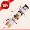 Joyfy 12-Pack Christmas Party Favors – Non-Snap Holiday Table Favors with Festive Characters for Kids & Adults - 3 of 4
