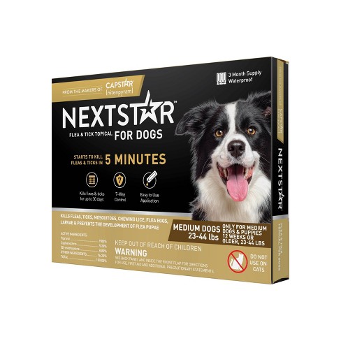 Nextstar Flea Tick Topical Treatment For Medium Dogs 23 To 44lbs 3ct Target