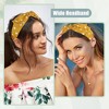 Unique Bargains Women's Polka Dots Wide Bow Headbands - 2 of 4