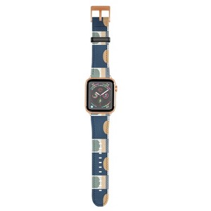 Sheila Wenzel-Ganny Cool Color Palette Pattern 38mm/40mm Rose Gold Apple Watch Band - Society6 - 1 of 3