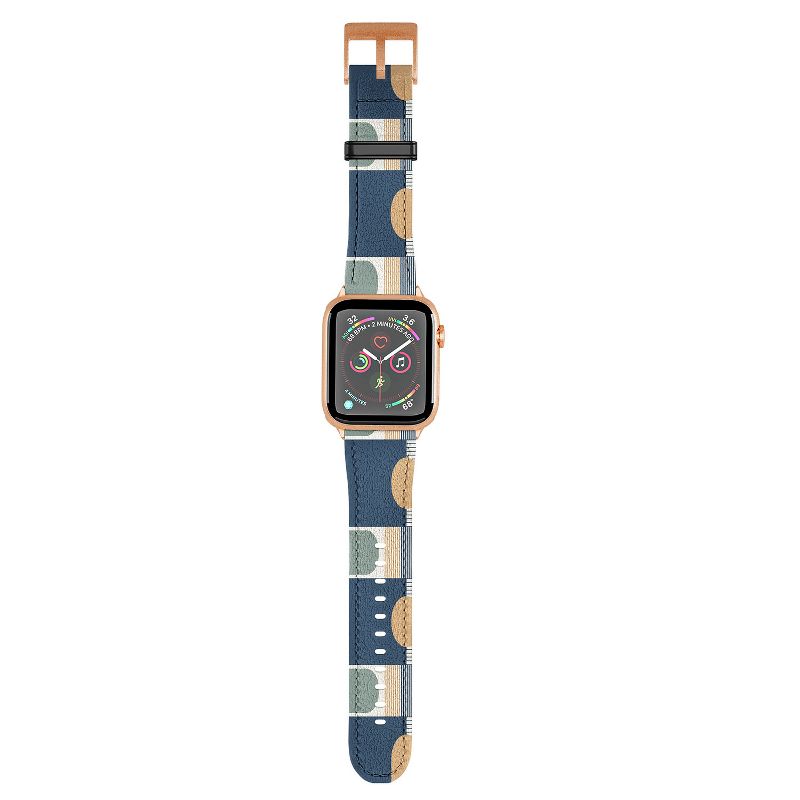 Sheila Wenzel-Ganny Cool Color Palette Pattern 42mm/44mm Rose Gold Apple Watch Band - Society6, 1 of 4