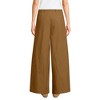 Lands' End Women's Poplin Mid Rise Pleated Slouchy Pants - 2 of 4