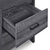 NicBex Farmhouse Nightstand Toolless Assembly Bedside Table with 2 Drawers End Table for Bedroom, Living Room - 4 of 4