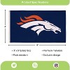 Evergreen Denver Broncos 3' x 5' Indoor Outdoor Flag for Home Apartment Dorm Rooms - image 3 of 4