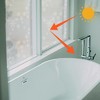 Unique Bargains Snow Pattern Window Privacy Film 118.11"L x 17.72"W Clear 1 Pc - 3 of 4
