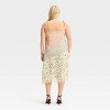 Women's Lace Trim Midi Slip Dress - Future Collective - 2 of 3