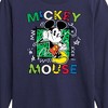 Boys' - Disney - Mickey Mouse Cartoon Pop Long Sleeve Graphic T-Shirt - 2 of 4