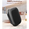 Aoibox Leakproof Soap Dish with Lid & Draining Layer, Shatterproof Travel Bar Soap Holder Case, Portable Toiletries for Camping, Gym, Bathroom - 4 of 4