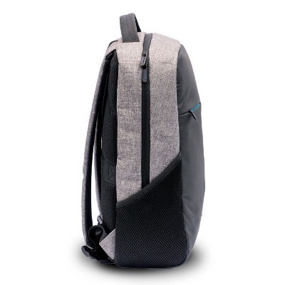 RadioShack 15.6" Laptop Backpack, Black/Grey with Blue Accents, Tech Bag for Men & Women, Sleek Design for Office, School & Travel 2607052 — фото 4