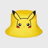 Kids' Pokemon Pikachu Bucket Hat - Yellow