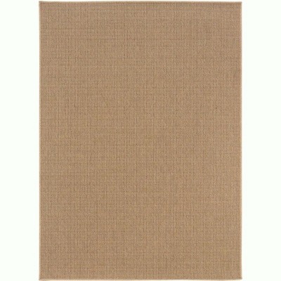 Oriental Weavers Karavia 2067X Light Brown Indoor/Outdoor Area Rug - 2'5" x 4'5"