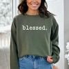 Simply Sage Market Women's Graphic Sweatshirt Blessed Typewriter - 2 of 4
