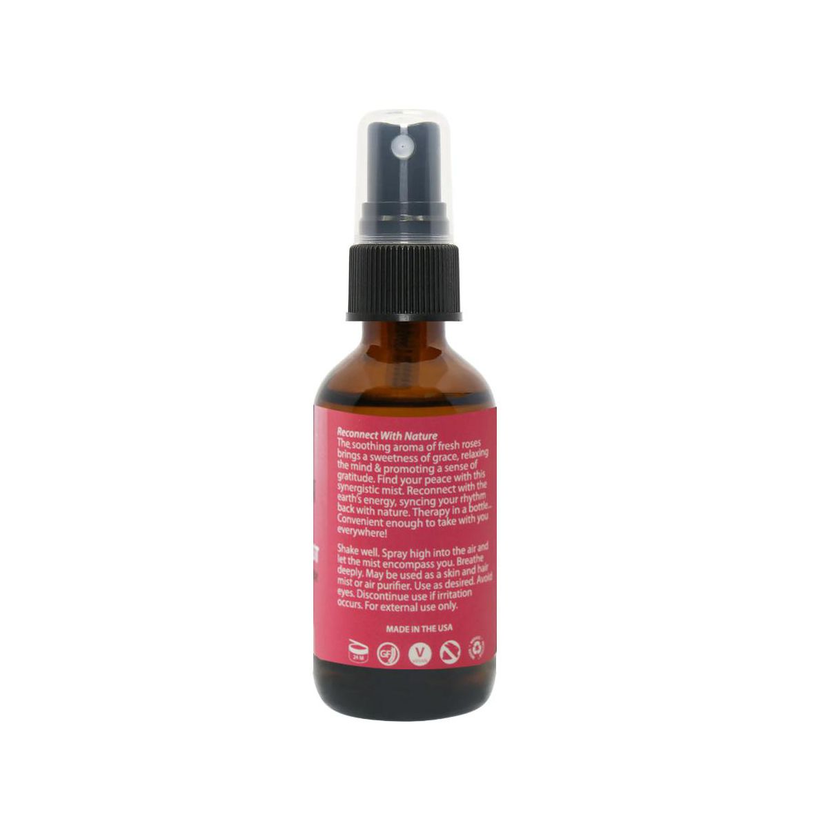 Plantlife Himalayan Rose Mist – Aromatherapy Spray with Pure Rose Essential Oil – Floral, Calming & Uplifting – No Additives or Fillers – 2 oz - thumbnail 2
