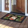 Briarwood Lane Christmas Doormat 30x18 Indoor Outdoor Holiday Bird Gathering For Christmas Doormat - 3 of 4