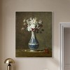 Art Remedy Jean Baptiste Chardin - A Vase of Flowers Classical vintage floral vase wall art Framed - 2 of 4