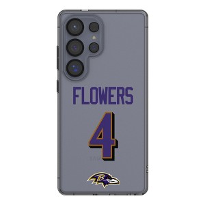 NFL Baltimore Ravens Players Game Tactic Clear Cell Phone Case for Samsung Galaxy - 1 of 4