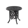 Christopher Knight Home Channing Outdoor 21" Round Aluminum Side Table with 304 Stainless Steel Ice Bucket - 2 of 4
